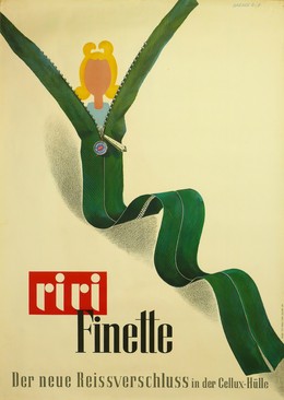 riri Finette – the new zipper, Franco Barberis