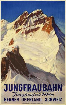 JUNGFRAUBAHN – Jungfraujoch 3454 m, Ernst Hodel