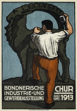 Bündnerische Industrie- und Gewerbeausstellung Chur, Walther Koch