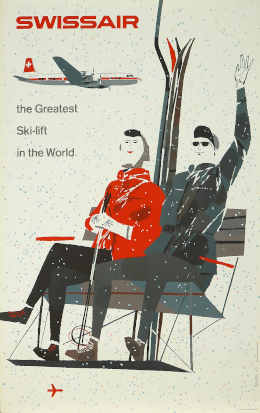 Swissair – The greatest Ski-lift in the World, Hugo Wetli