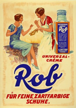 ROB für feine, zartfarbige Schuhe – Universal Crème, Artist unknown