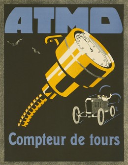 ATMD Rev counter for cars, Artist unknown
