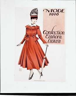 Mode 1916 – Confection Einhorn Luzern, Max Dalang